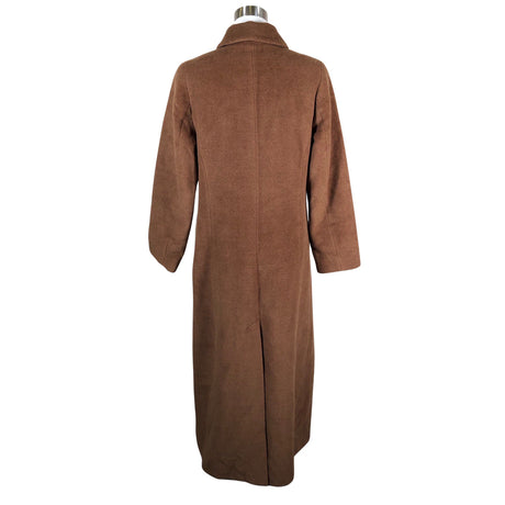 Naisten Master-Coat - Villakangastakki, koko 36 - Ruskea (2)