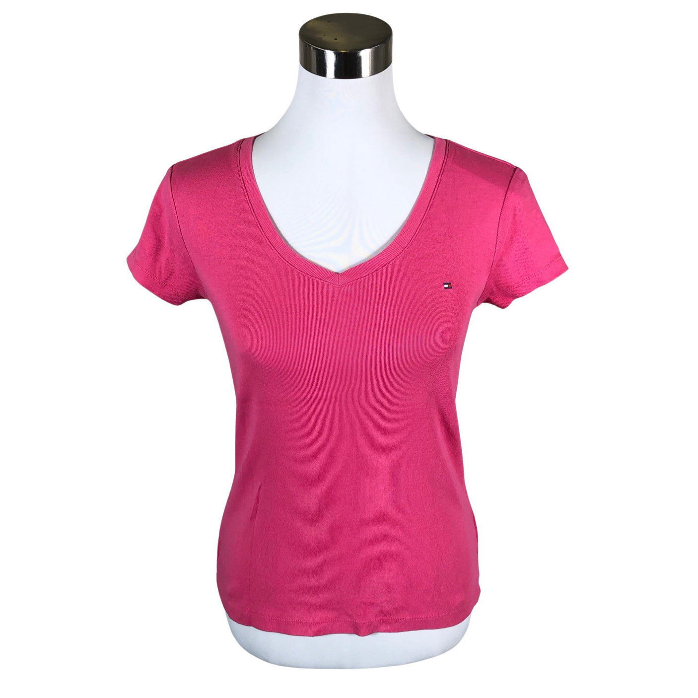 Naisten Tommy Hilfiger - T-paita, koko 36 - Pinkki (1)