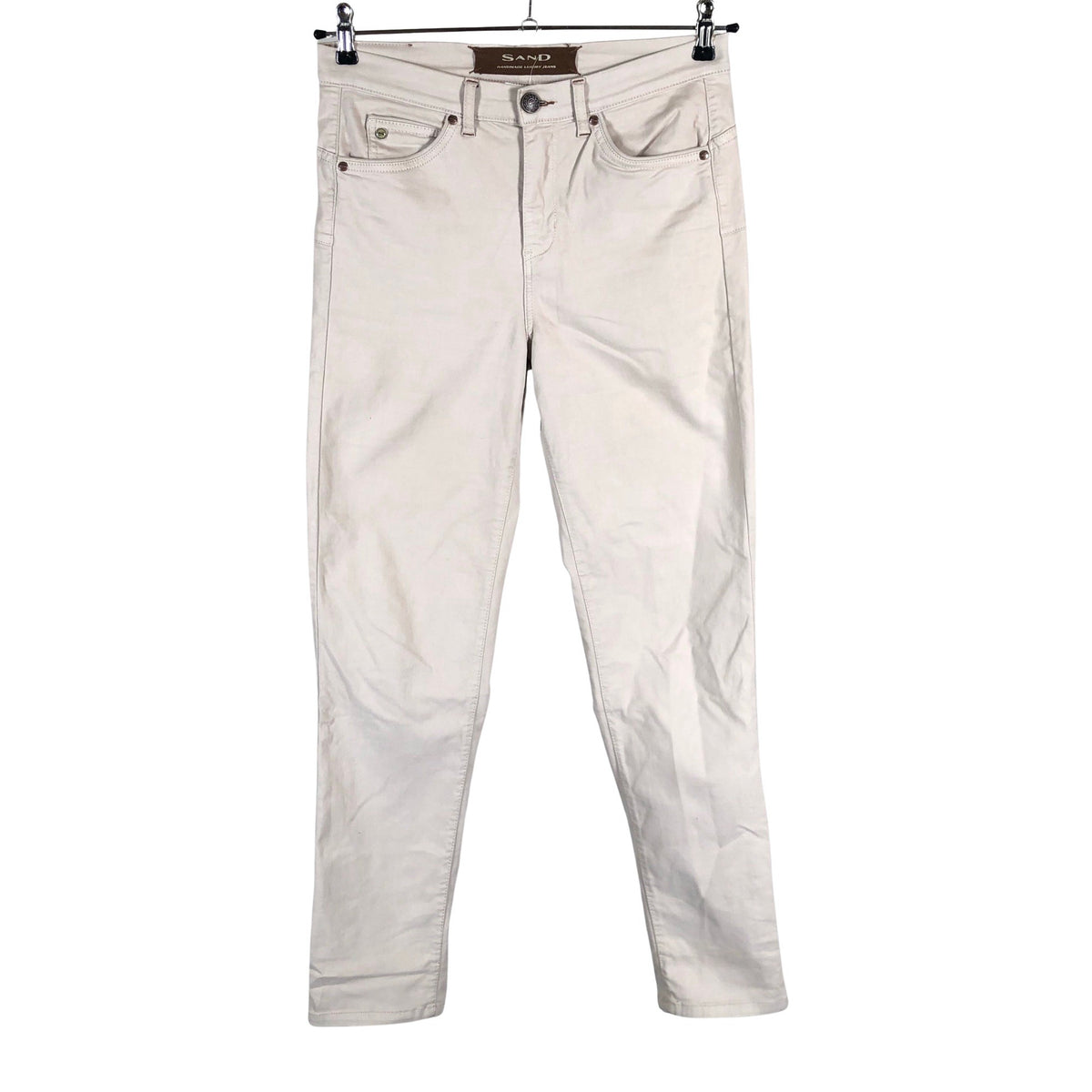 Naisten Sand - Farkut, koko 38 - Beige (1)