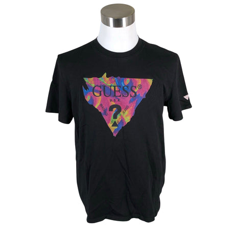 Miesten Guess - T-paita, koko L - Musta ()