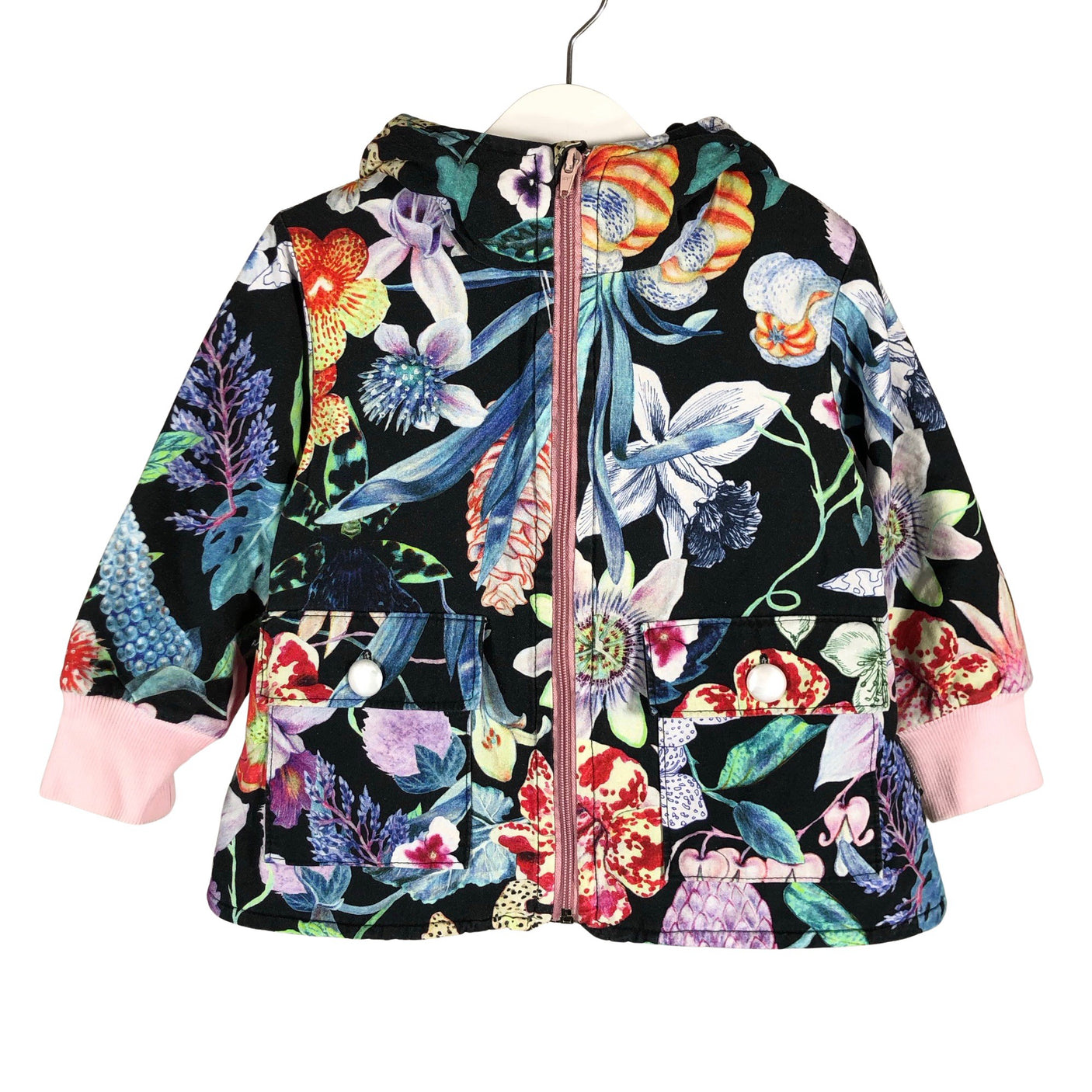 Unisex Handmade - Kevyttoppatakki, koko 86 - 92 - Musta (1)