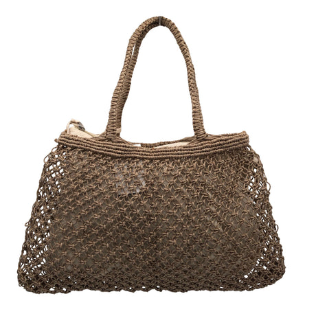 Naisten Handmade - Käsilaukku, koko Maxi - Ruskea ()