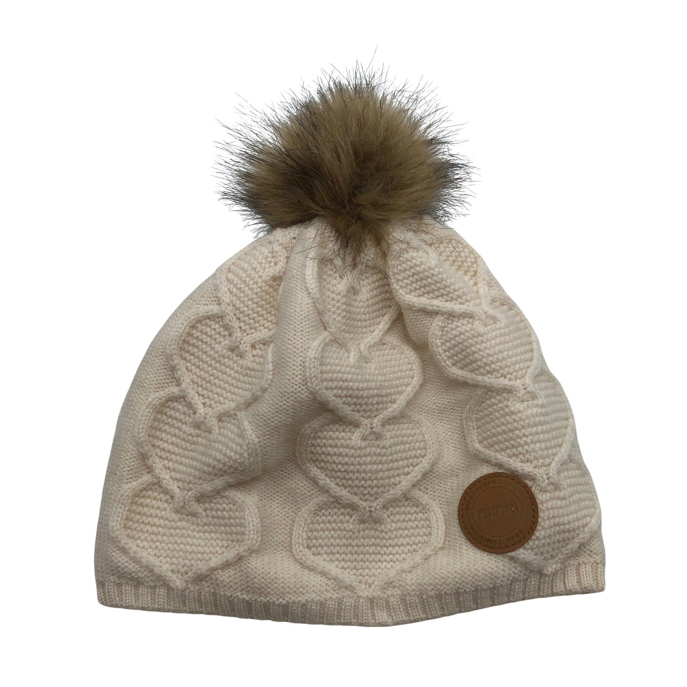 Unisex Reima - Talvipipo, koko 52 - 54 cm - Luonnonvalkoinen (1)