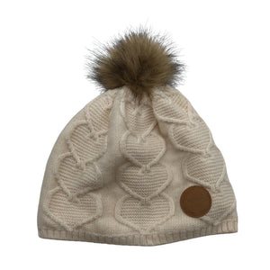 Unisex Reima - Talvipipo, koko 52 - 54 cm - Luonnonvalkoinen (1)