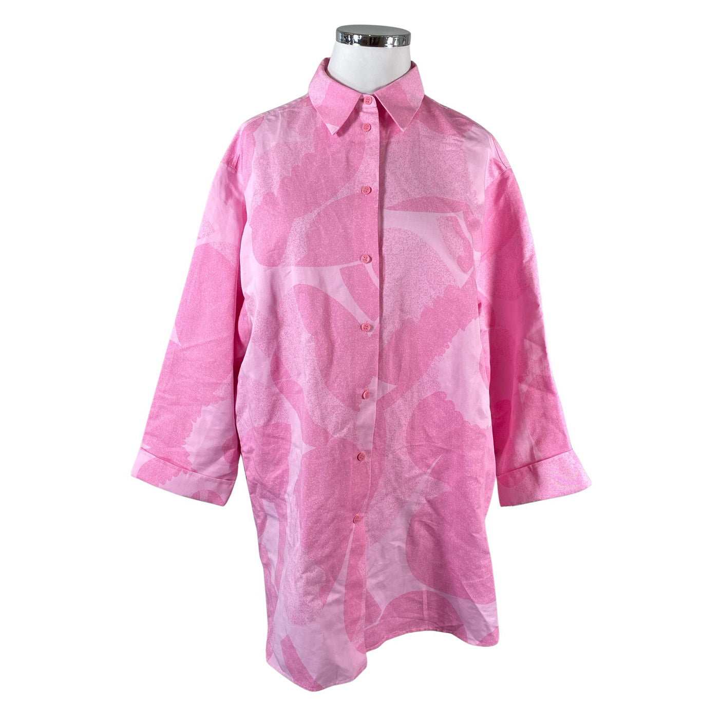 Naisten Marimekko - Kangastunika, koko 44 - Pinkki (1)