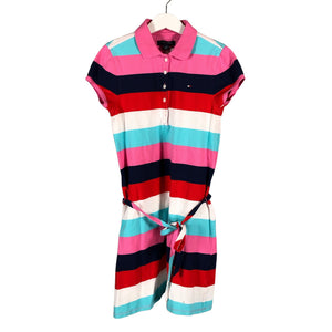 Tyttöjen Tommy Hilfiger - Pikeemekko, koko 134 - 140 - Pinkki (1)