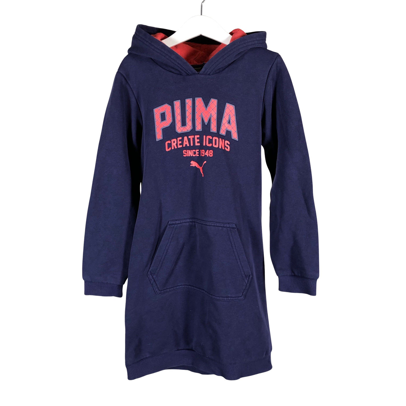 Tyttöjen Puma - Collegemekko, koko 134 - 140 - Violetti (1)