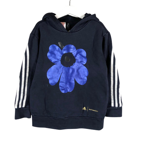 Tyttöjen Adidas - Huppari, koko 122 - 128 - Sininen ()