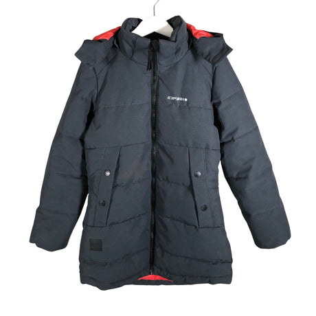 Unisex Icepeak - Toppatakki, koko 122 - 128 - Harmaa ()