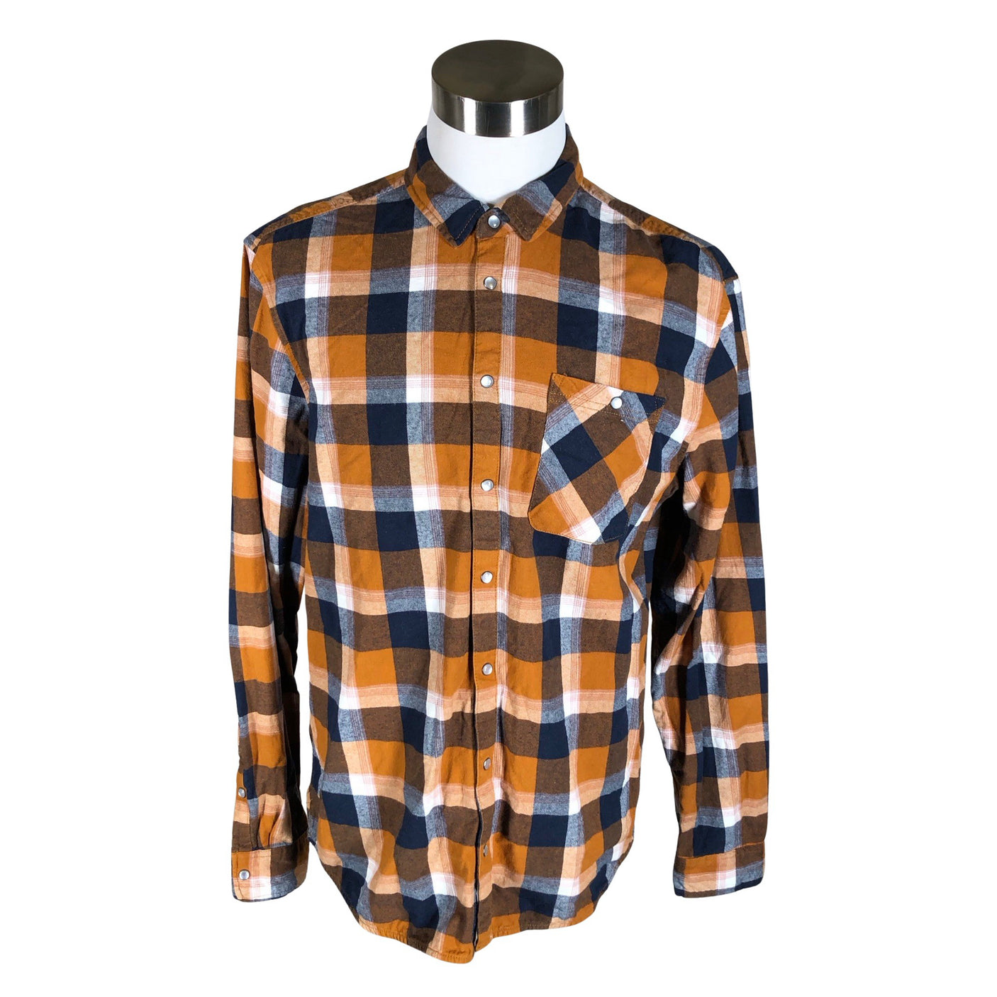 Miesten Blend - Flanellipaita, koko XXL - Vihreä (1)