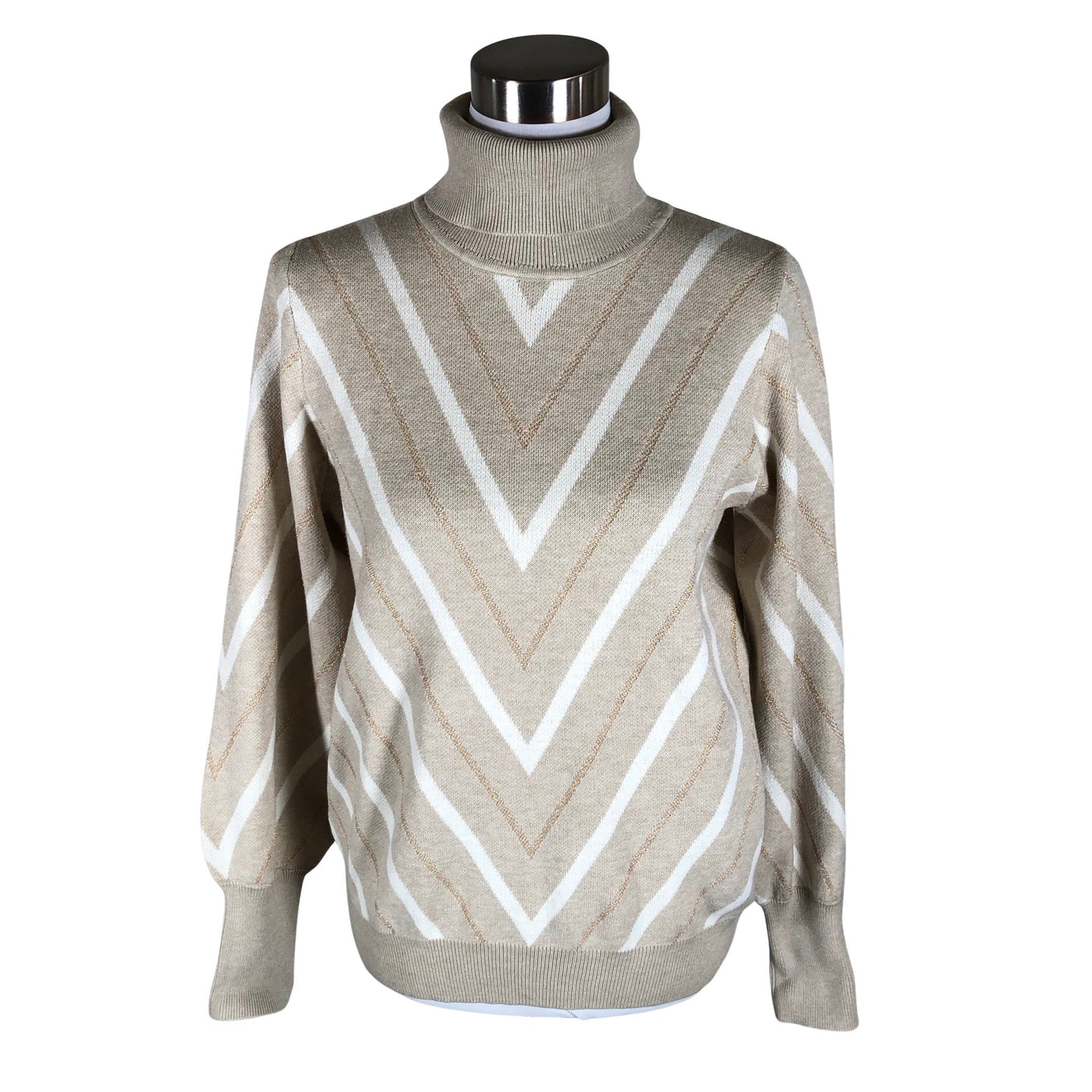 Naisten Micha - Neulepaita, koko 38 - Beige (1)