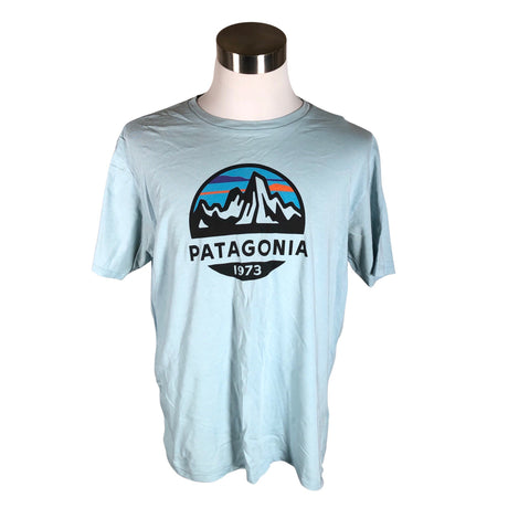 Miesten Patagonia - T-paita, koko L - Vaaleansininen ()