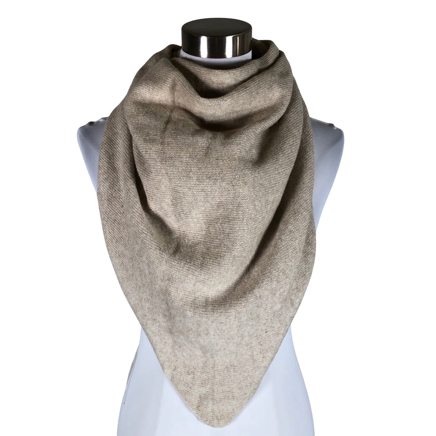 Naisten KN collection - Huivi, koko Maxi - Beige (1)