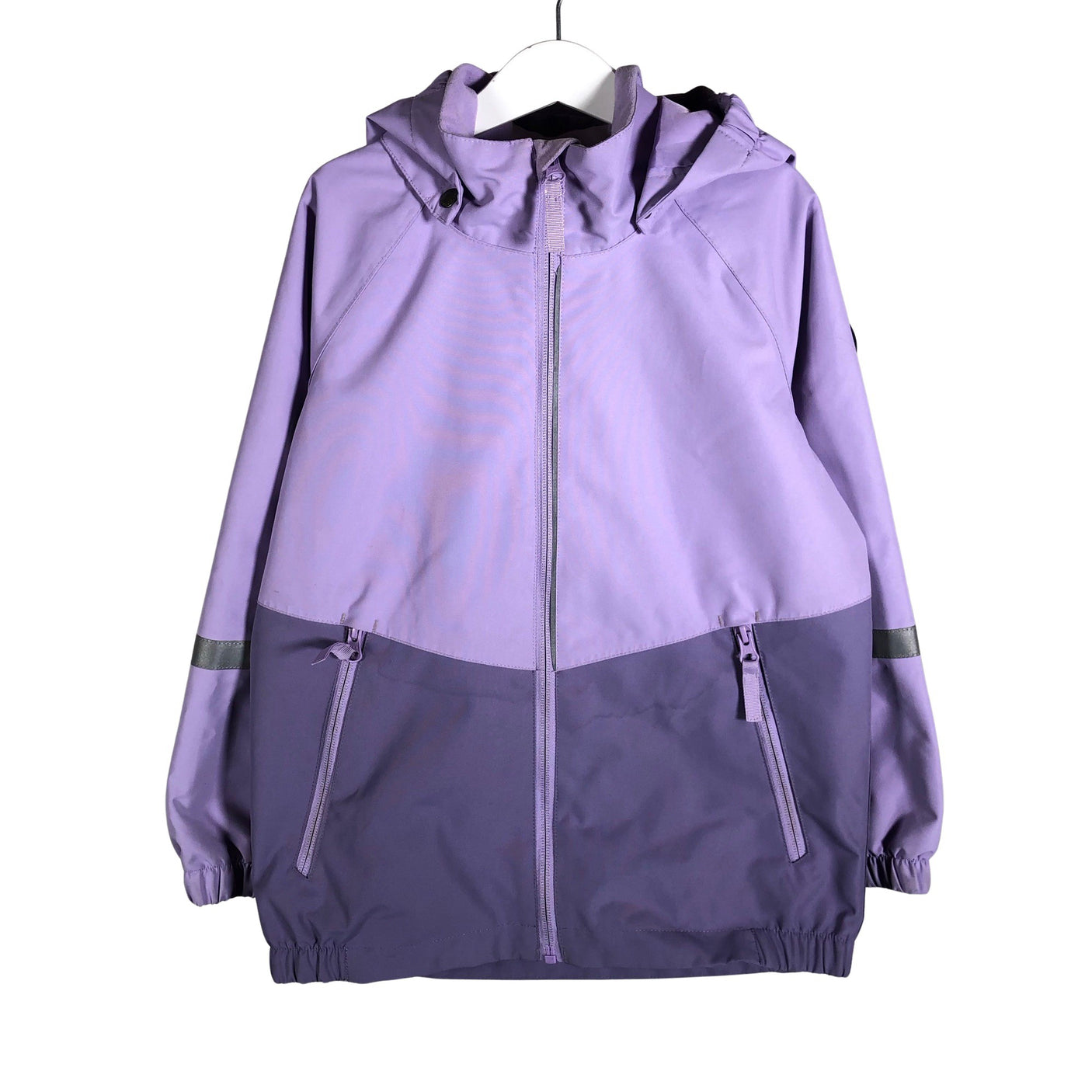Unisex Polarn O. Pyret - Välikausitakki, koko 122 - 128 - Violetti (1)