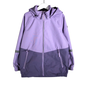 Unisex Polarn O. Pyret - Välikausitakki, koko 122 - 128 - Violetti (1)