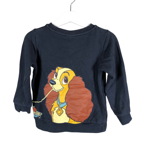 Unisex Polarn O. Pyret - Collegepaita, koko 92 - 98 - Musta (2)