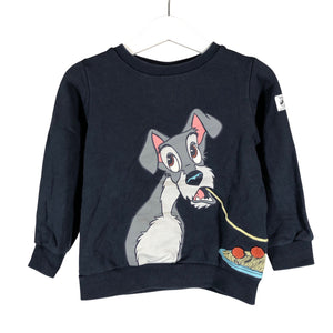 Unisex Polarn O. Pyret - Collegepaita, koko 92 - 98 - Musta (1)