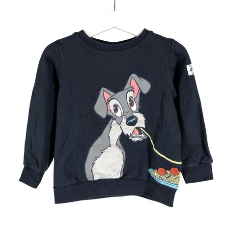 Unisex Polarn O. Pyret - Collegepaita, koko 92 - 98 - Musta ()