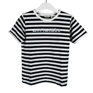 Unisex Marimekko - T-paita, koko 104 - 110 - Valkoinen (1)