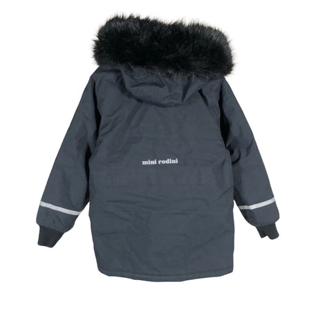 Unisex Mini Rodini - Toppatakki, koko 116 - 122 - Musta (2)
