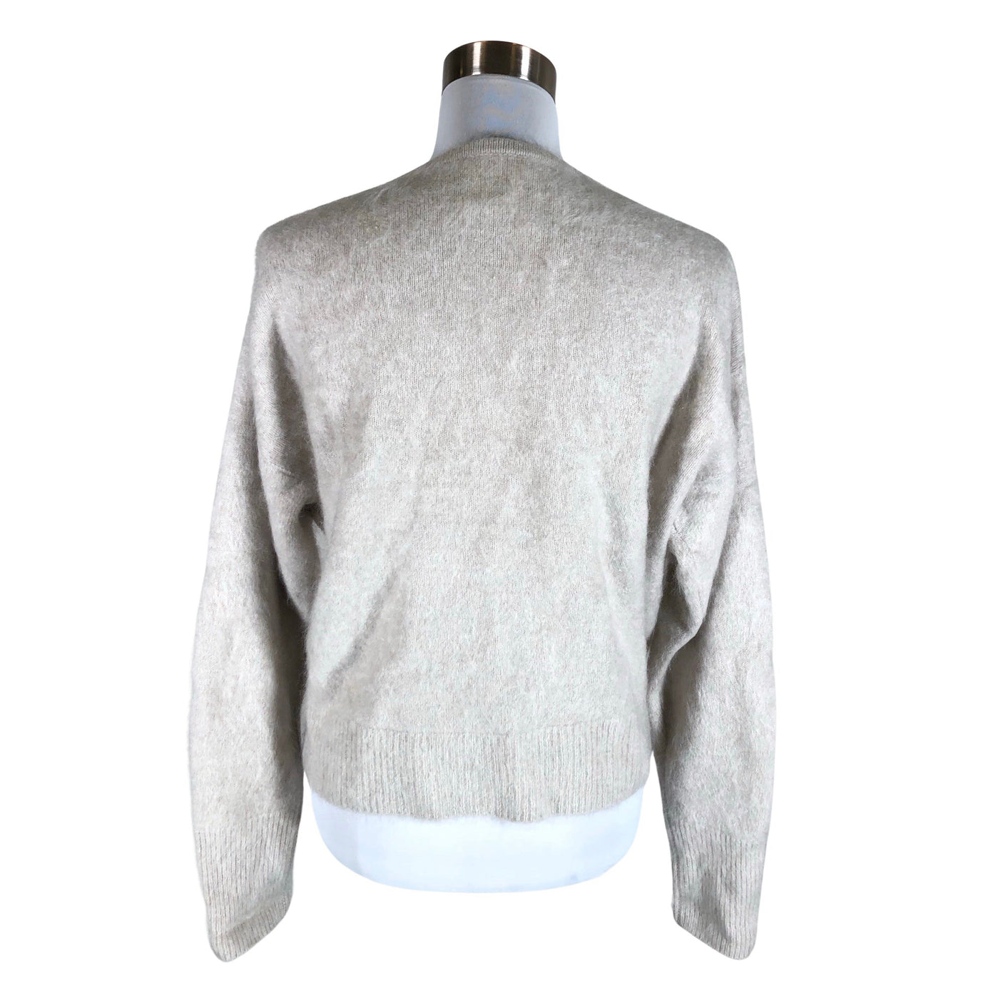 Naisten Almada Label - Neuletakki, koko 40 - Harmaa (2)