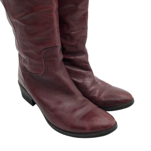 Naisten Zign - Saappaat, koko 39 - Viininpunainen (2)
