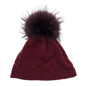 Naisten Etcetera - Talvipipo, koko 54 - 56 cm - Violetti (1)