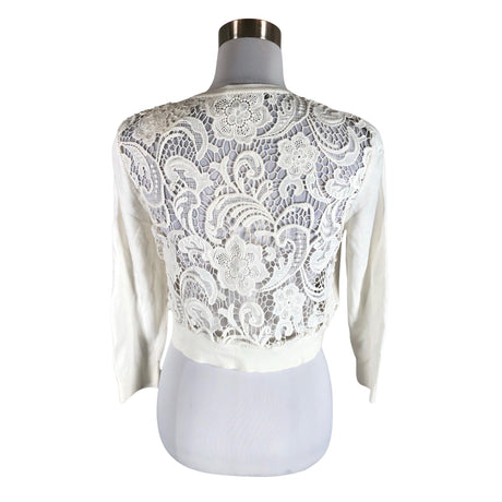 Naisten Laura Ashley - Neuletakki, koko 36 - Luonnonvalkoinen (2)