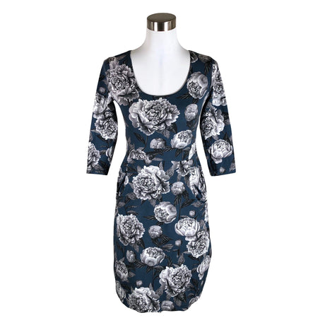 Naisten Handmade - Trikoomekko, koko 38 - Sininen ()