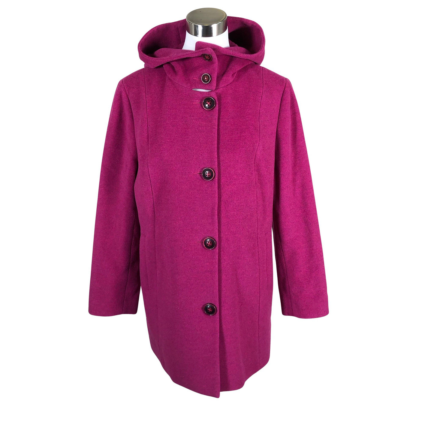 Naisten Flare Collection - Villakangastakki, koko 38 - Pinkki (1)