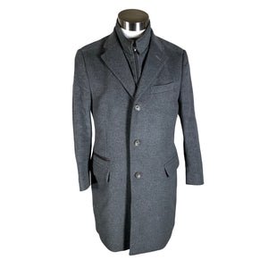 Miesten CC Collection Corneliani - Villakangastakki, koko M - Harmaa (1)