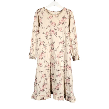 Tyttöjen Newbie - Trikoomekko, koko 122 - 128 - Beige ()
