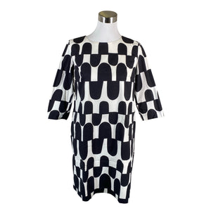 Naisten Marimekko - Kotelomekko, koko 34 - Valkoinen (1)