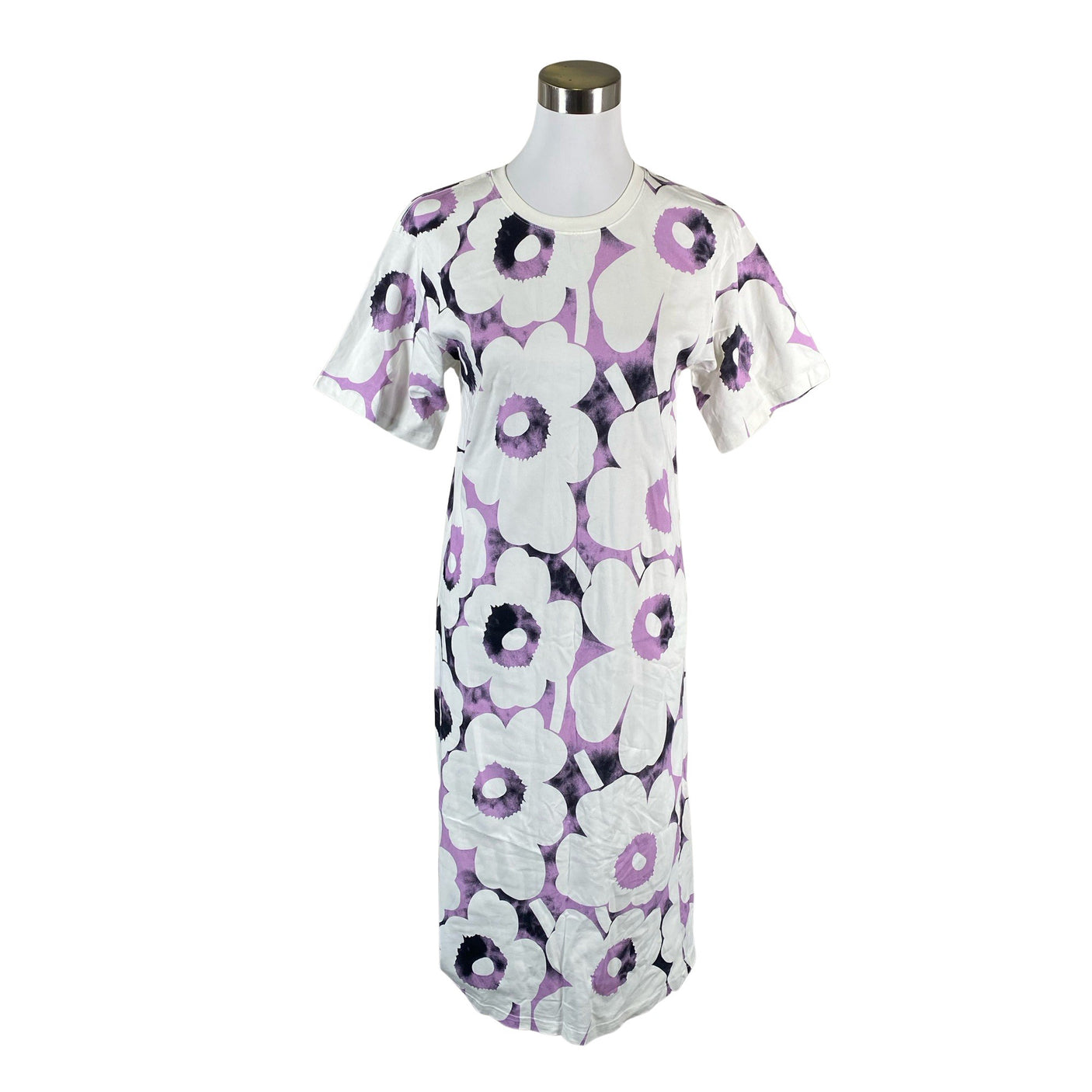 Naisten Marimekko - Trikoomekko, koko 34 - Violetti (1)