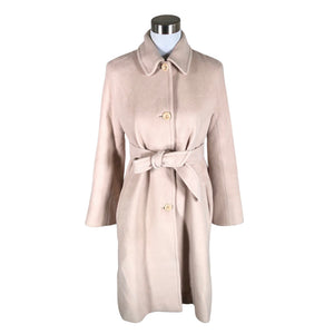 Naisten MaxMara Studio - Villakangastakki, koko 36 - Vaaleanpunainen (1)