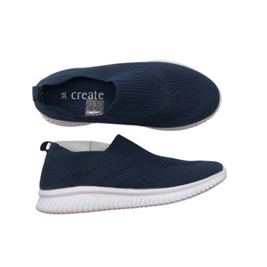 Naisten Create - Loaferit, koko 38 - Harmaa (1)