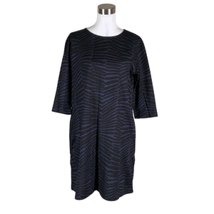 Naisten Marimekko - Trikoomekko, koko 40 - Sininen (1)