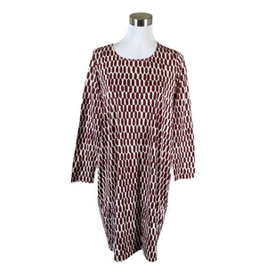 Naisten Marimekko - Trikoomekko, koko 38 - Ruskea (1)