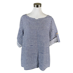 Naisten Bypias - Lyhythihainen pusero, koko 38 - Sininen (1)