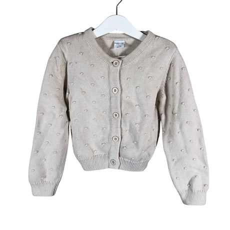 Tyttöjen Polarn O. Pyret - Neuletakki, koko 104 - 110 - Beige ()