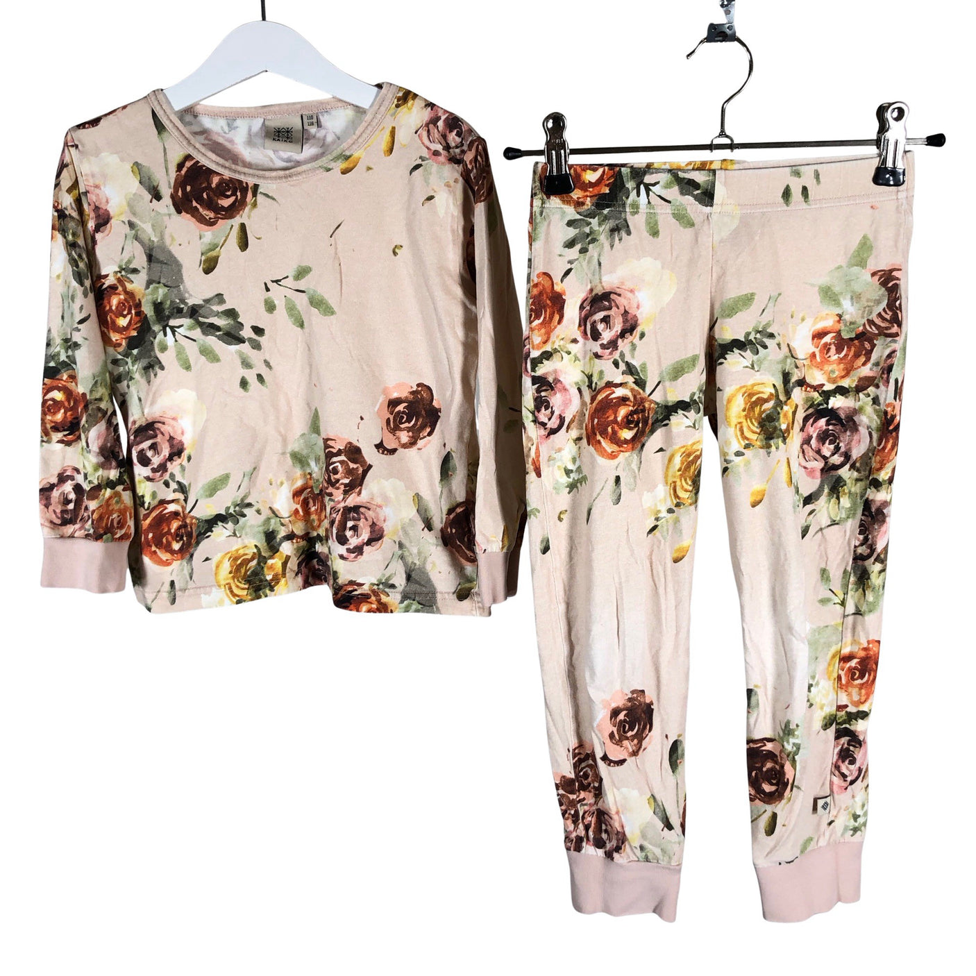 Tyttöjen Kaiko - Yöasu, koko 110 - 116 - Beige (1)