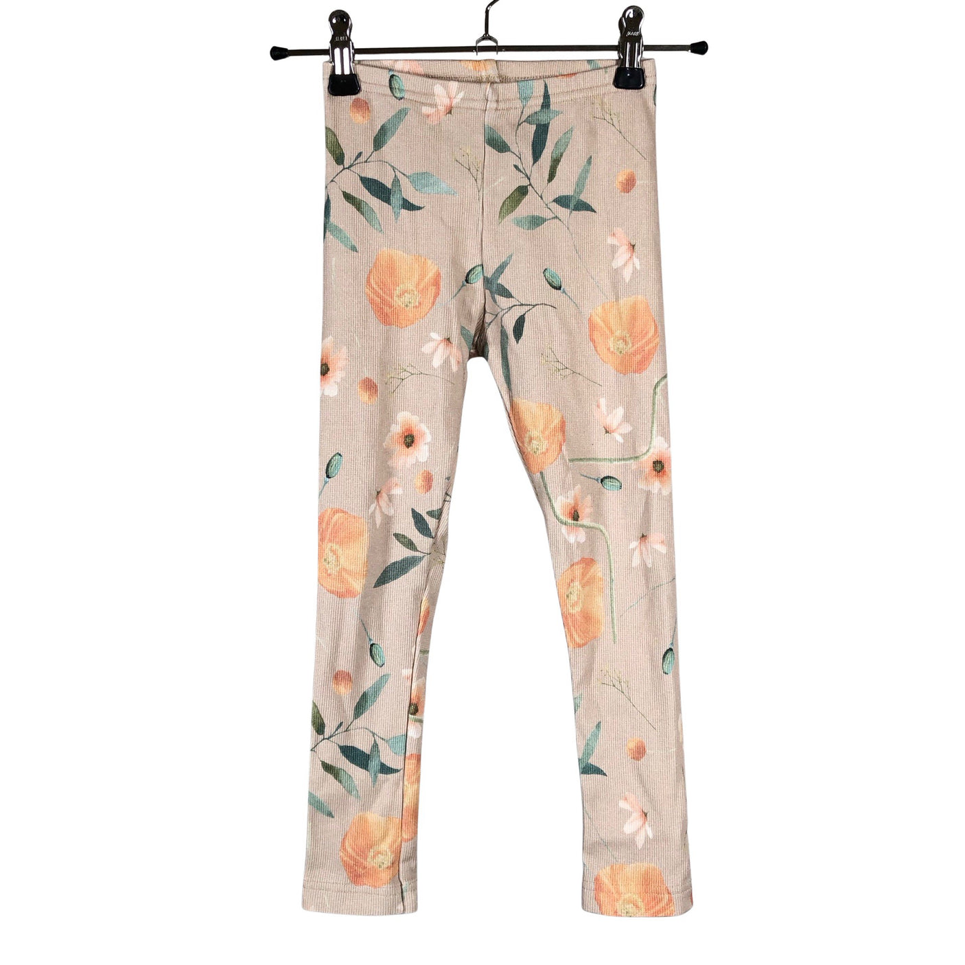 Tyttöjen Metsola - Leggingsit, koko 110 - 116 - Beige (1)