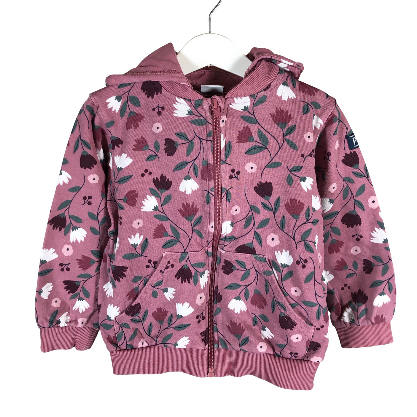 Tyttöjen Polarn O. Pyret - Huppari, koko 104 - 110 - Pinkki (1)