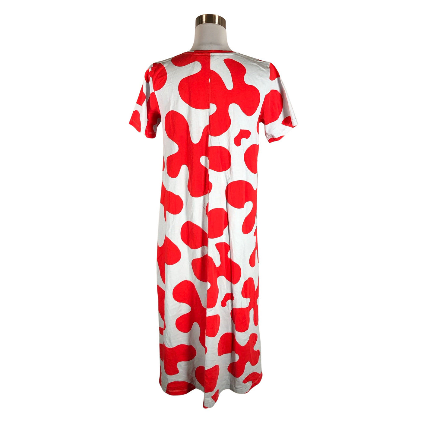 Naisten Marimekko - Trikoomekko, koko 38 - Punainen (2)