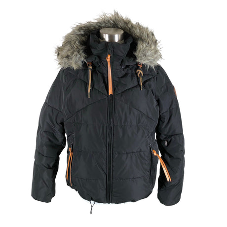 Naisten Khujo - Toppatakki, koko 38 - Musta ()