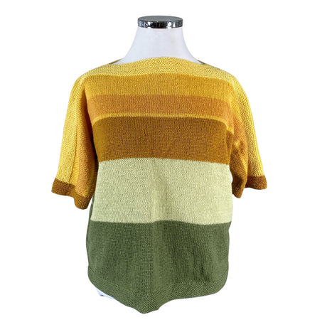 Naisten Handmade - Neulepaita, koko 42 - Oranssi ()