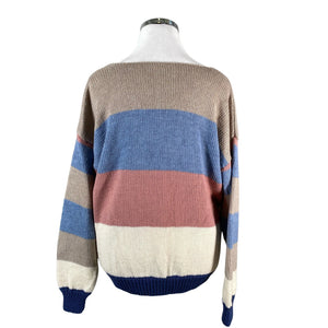 Naisten Handmade - Neulepaita, koko 42 - Sininen (3)