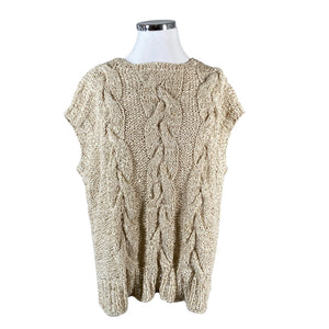 Naisten Handmade - Liivi, koko 44 - Beige (1)