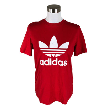 Naisten Adidas - T-paita, koko 38 - Punainen ()
