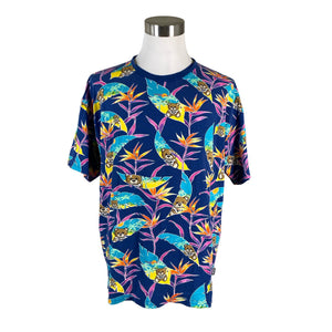Miesten Moschino Swim - T-paita, koko XXL - Sininen (1)